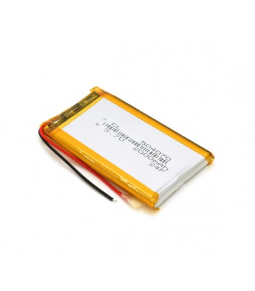 Литий-полимерный аккумулятор 5*40*70mm (Li-ion 3.7В 2000мА·ч)