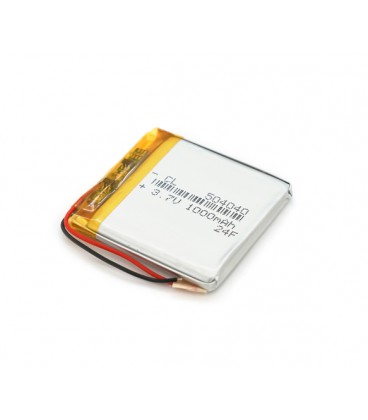 Литий-полимерный аккумулятор 5*40*40mm (Li-ion 3.7В 1000мА·ч)