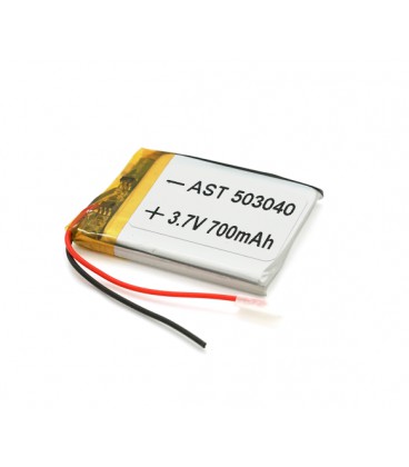 Литий-полимерный аккумулятор 5*30*40mm (Li-ion 3.7В 500мА·ч)