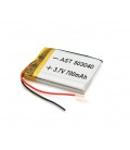 Литий-полимерный аккумулятор 5*30*40mm (Li-ion 3.7В 500мА·ч)