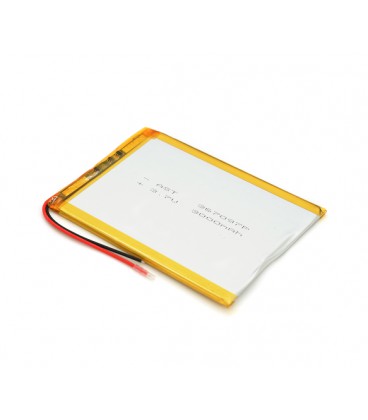 Литий-полимерный аккумулятор 3,6*70*97mm (Li-ion 3.7В 3000мА·ч)
