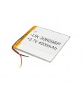 Литий-полимерный аккумулятор 4*80*95mm (Li-ion 3.7В 4000мА·ч)