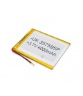 Литий-полимерный аккумулятор 4*75*95mm (Li-ion 3.7В 4000мА·ч)
