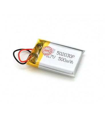 Литий-полимерный аккумулятор 5*20*30mm (Li-ion 3.7В 500мА·ч)