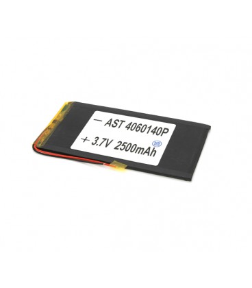 Литий-полимерный аккумулятор 4*60*140mm (Li-ion 3.7В 2500мА·ч)