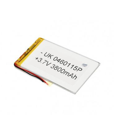 Литий-полимерный аккумулятор 4*60*115mm 3,7V (Li-ion 3.7В 3500мА·ч)