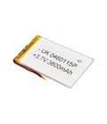 Литий-полимерный аккумулятор 4*60*115mm 3,7V (Li-ion 3.7В 3500мА·ч)