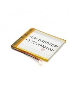Литий-полимерный аккумулятор 4*65*70mm (Li-ion 3.7В 3000мА·ч)