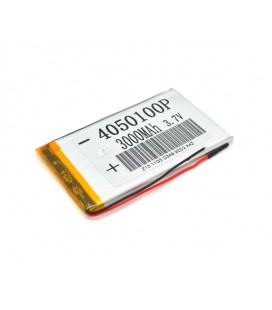 Литий-полимерный аккумулятор 4*50*100mm (Li-ion 3.7В 3000мА·ч)