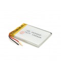 Литий-полимерный аккумулятор 4*34*50mm 3,7V (Li-ion 3.7В 650мА·ч)
