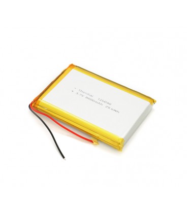 Литий-полимерный аккумулятор 12*60*90mm (Li-ion 3.7В 8000мА·ч)