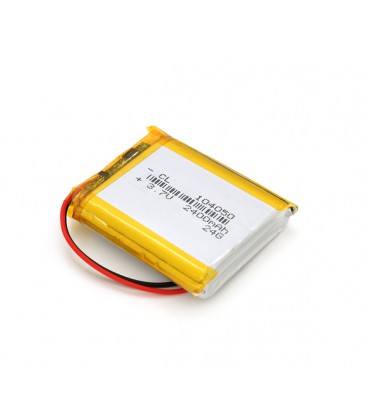 Литий-полимерный аккумулятор 10*40*50mm (Li-ion 3.7В 2400мАч)