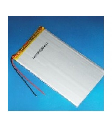 Литий-полимерный аккумулятор 3.7*66*125mm (Li-ion 3.7В 4000мА·ч)