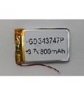 Литий-полимерный аккумулятор 3.4*37*47mm (Li-ion 3.7В 800мА·ч)
