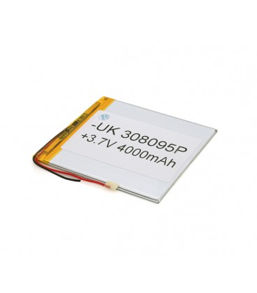 Литий-полимерный аккумулятор 3*80*95mm (Li-ion 3.7В 4000мА·ч)