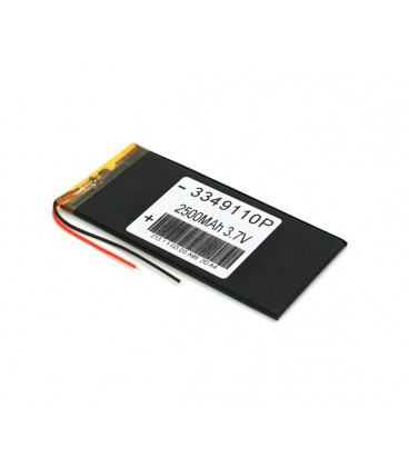 Литий-полимерный аккумулятор 3*49*110mm (Li-ion 3.7В 2000мА·ч)