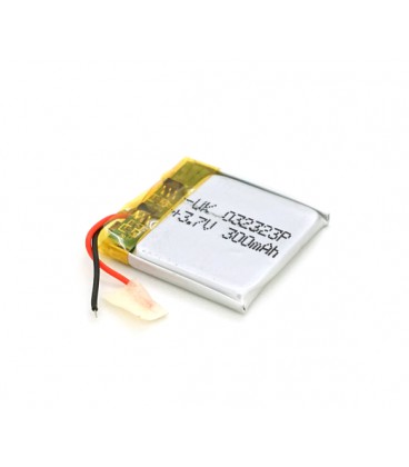 Литий-полимерный аккумулятор 3*23*23mm (Li-ion 3.7В 300мА·ч)