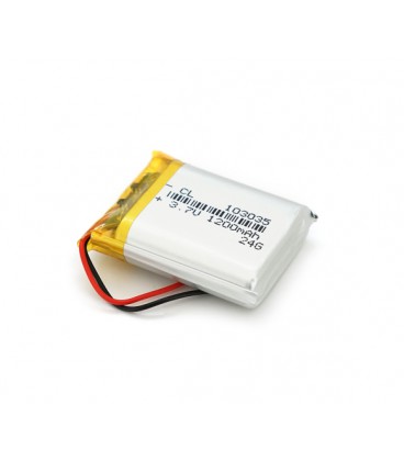 Литий-полимерный аккумулятор 10*30*35mm (Li-ion 3.7В 1200мА·ч)