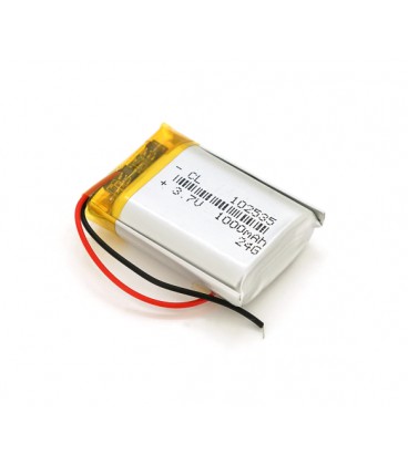 Литий-полимерный аккумулятор 10*25*35mm (Li-ion 3.7В 1000мАч)