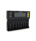 ЗУ универсальное Liitokala Lii-S8, АЗУ+СЗУ, 8 каналов,LCD дисплей, поддерживает Li-ion, Ni-MH и Ni-Cd AA (R6), ААA (R03), AAAA, 