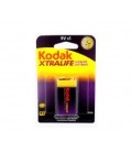 Батарейка щелочная KODAK XTRALIFE 6LR61, 1шт в блистере, цена за блистер