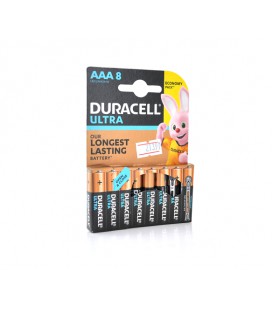 Батарейка щелочная DURACELL LR03 (ААА) KPD ULTRA, 8шт в блистере, цена за блистер