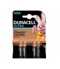 Батарейка щелочная DURACELL LR03 (ААА) KPD ULTRA, 4шт в блистере, цена за блистер