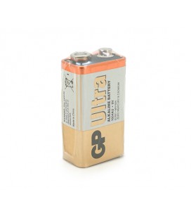 Батарейка щелочная GP ULTRA ALKALINE 1604AU-S1, 9V, крона, 6LF22 10 (100шт.) х10(10шт.) х1 в вакуумной упаковке цена за 1шт