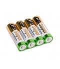 Батарейка GP Super 15A-S4, щелочная AA, 4 шт в вакуумной упаковке, цена за упаковку