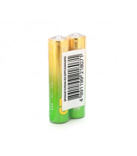 Батарейка GP Ultra 24AUEBC-2S2, щелочная AAA, 2 шт в вакуумной упаковке, цена за упаковку