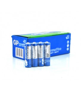 Батарейка солевая GP PowerPlus 15C-IS4, AA, 4 шт в вакуумной упаковке, цена за упаковку