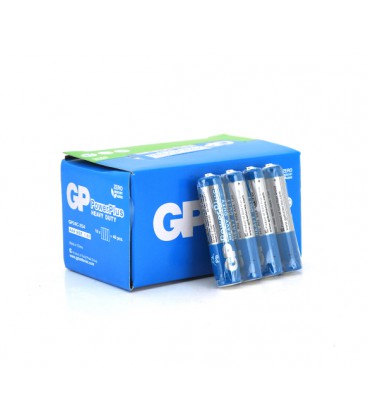 Батарейка солевая GP PowerPlus 24C-IS4, AAA, 4 шт в вакуумной упаковке, цена за упаковку