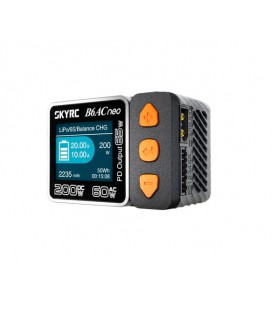 Универсальное ЗУ SKYRC B6AC, DC200W, AC60W, 27V, 10A, LCD, балансир, от1до6ячеек, DC/PD