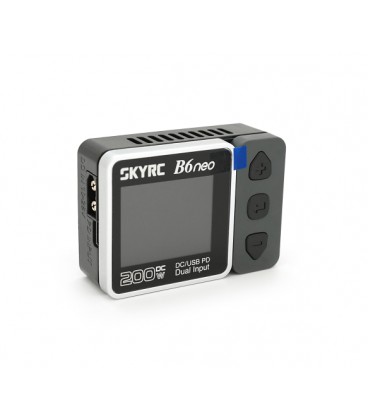 Универсальное ЗУ SKYRC B6Neo, 200W, 24V, 10A, LCD, балансир, от1до6ячеек, DC/PD