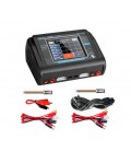 Зарядное устройство HTRC T240 Duo AC150/DC240Вт, тип АКБ LiPo, LiHv, Li-ion, NiMh, LiFe, Pb, 3.2' Touch screen, 145x105x64mm