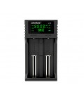 ЗУ универсальное Liitokala Lii-S2, 2 канала,LCD дисплей, поддерживает Li-ion, Ni-MH и Ni-Cd AA (R6), ААA (R03), AAAA, С (R14)