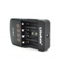 ЗУ универсальное Liitokala Lii-NL4, 4 канала,LED индикация, поддерживает Li-ion, Ni-MH и Ni-Cd AA (R6), ААA (R03), AAAA, С (R14)