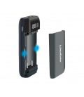 ЗУ LiitoKala Lii-MP2, функция Powerbank , USB/Type-C, LED display, поддерживает Li-ion, 3.7V/1.2V AA/AAA 18650/18700/20700/21700