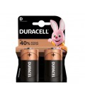 Батарейка щелочная DURACELL D/LR20/MN1300 KPN, 2шт в блистере, цена за блистер
