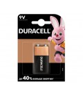 Батарейка щелочная DURACELL 9V/MN1604, 1шт в блистере, цена за блистер