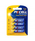 Батарейка солевая PKCELL 1.5V AA/R6, 4 штуки в блистере цена за блистер, Q12/144