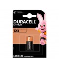 Батарейка DURACELL DL 123, 1 шт в блистере, цена за блистер