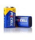 Батарейка солевая PKCELL 9V/6F22, крона, 1 штука shrink цена за shrink, Q10/500