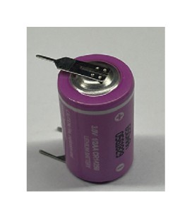 Батарейка Lithium Manganese PKCELL CR14250 650mAh 3.0V, 1/2AA, Li/MnO2, 27*14,5мм, контакт 0,7мм(10,15мм),