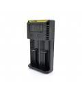 Зарядное устройство универсальное Nitecore Intellicharger i2, 2 канала, LED инд., поддерживает Li-ion, Ni-MH и Ni-Cd AA (R6), АА