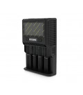 Зарядное устройство универсальное Nitecore SC4, 4 канала, LCD дисплей, поддерживает Li-ion, Ni-MH и Ni-Cd AA (R6), ААA (R03), AA