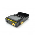 Зарядное устройство универсальное Nitecore Digicharger D4, 4 канала, LCD дисплей, поддерживает Li-ion, Ni-MH и Ni-Cd AA (R6), АА