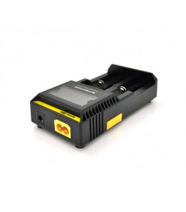 Зарядное устройство универсальное Nitecore Digicharger D2, 2 канала, LCD дисплей, поддерживает Li-ion, Ni-MH и Ni-Cd AA (R6), АА
