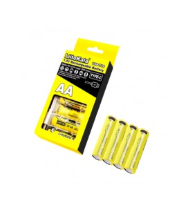 Аккумулятор LiitoKala USB-T36 1.5V/AA 1.5V AA 2400mAh/3600mWh, Li-ion Rechargeable Battery, Type-C, Charging current:300mAh,в бл
