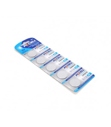 Батарейка литиевая PKCELL CR2016, 5 шт в блистере (упак.100 штук) цена за блист. Q30